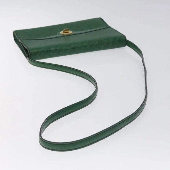 LOUIS VUITTON Epi Pochette Arche Shoulder Bag Green M52574 LV Auth 130925 - Picture 8 of 16
